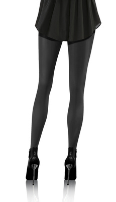 2x Kolorowe rajstopy kryjące z microfibry Hiver 40DEN