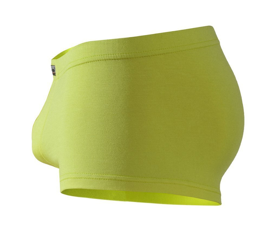 Pistacjowe seksowne mini bokserki męskie 93% mikromodal BM06 Sesto Senso – odważny styl