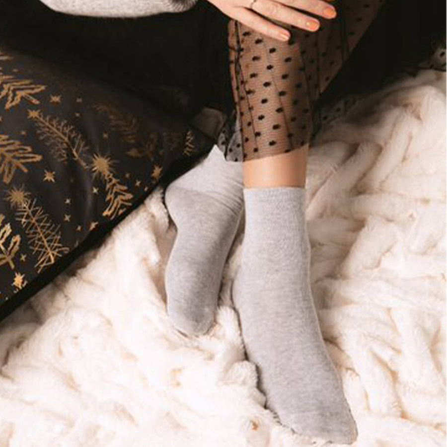 Skarpetki damskie Art. 037 błękitne Steven