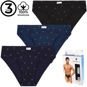 Slipy bawełniane 3-pak