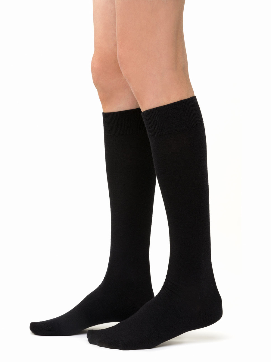 Podkolanówki Damskie z Wełny Merino Art.130