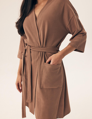 Szlafrok damski Henderson 42779 coffee