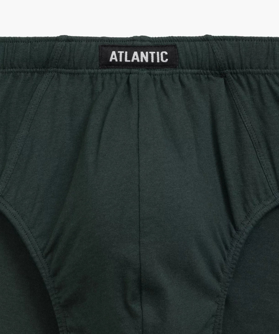 Czarne komfortowe slipy męskie 5-pack z bawełny Atlantic – maksymalny komfort użytkowania