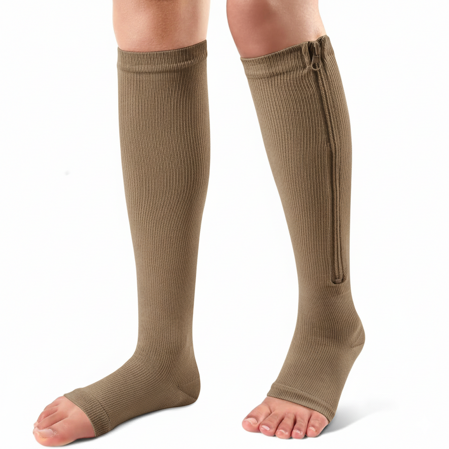 Podkolanówki Przeciwżylakowe z Zamkiem I Stopień