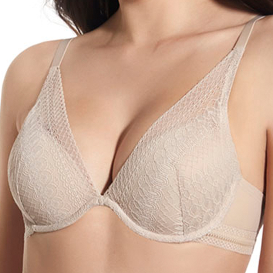 MARTINA Biustonosz Usztywniany, tierra/beż