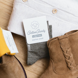 Skarpetki Dziecięce z Wełny Merino art. 130