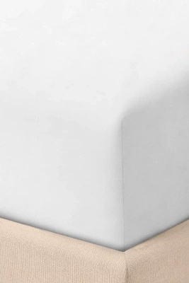 Prześcieradło Jersey Białe
