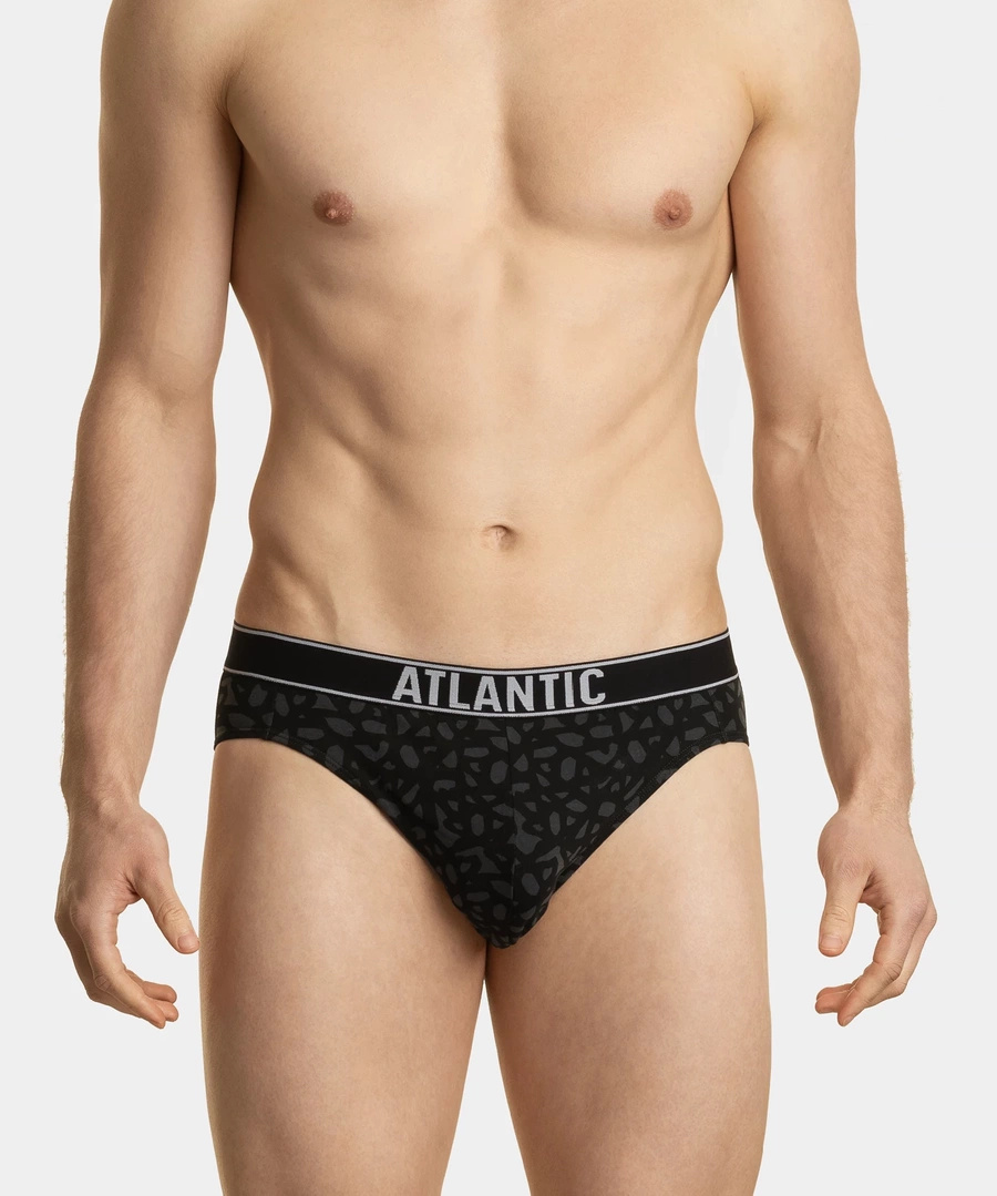 Klasyczne slipy męskie 95% bawełna Atlantic – wygoda i styl na co dzień.