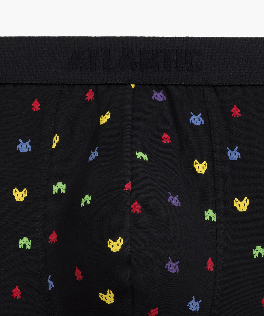 Dopasowane bokserki męskie 95% bawełna model 3MH-054 Atlantic – komfort i styl.