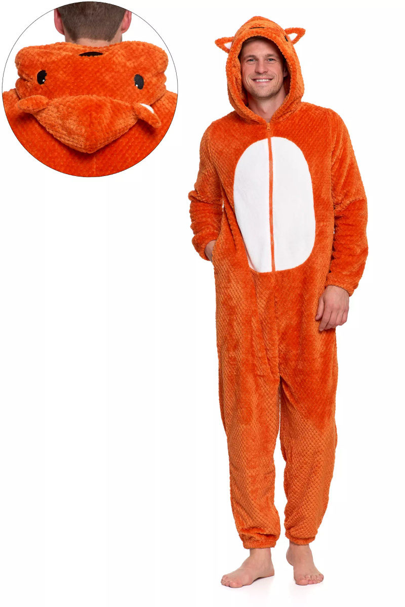 Piżama onesie lisek