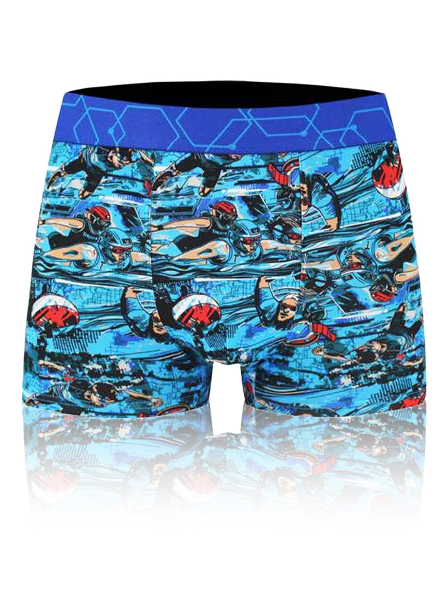 Bokserki Męskie Bambusowe Dopasowane 4 Pack