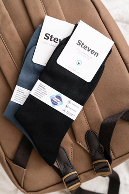 Bawełniane Skarpety Zdrowotne Brązowe dla Mężczyzn