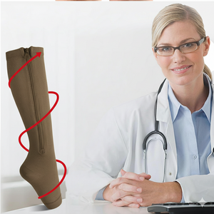 Podkolanówki Przeciwżylakowe z Zamkiem I Stopień