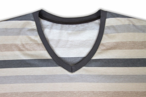 Piżama męska długa w paski dres 100% bawełna 2346/07 Sesto Senso – wygoda i styl