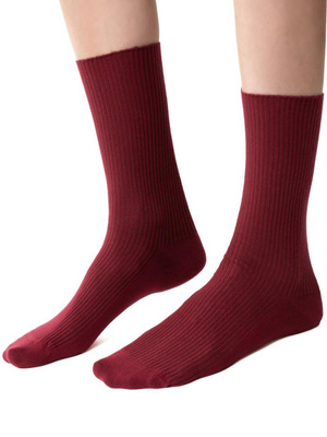 Bawełniane Szare Skarpetki Damskie Comfort