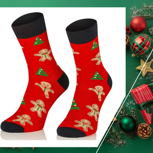 Kolorowe skarpety świąteczne ART. 1887 Intenso