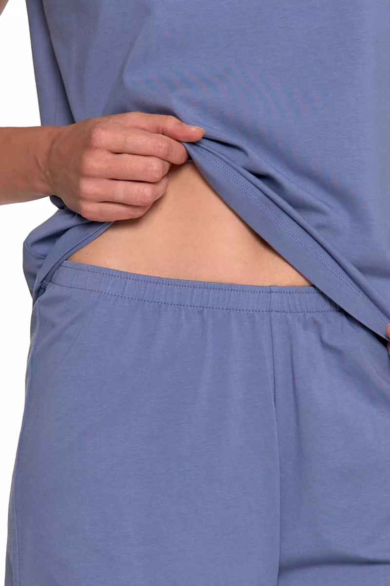 Bawełniana piżama damska 2-częściowa z nadrukiem Moraj – wygoda i styl na co dzień