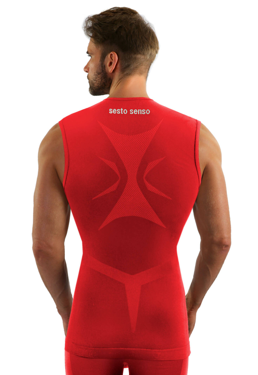 Koszulka Męska Bez Rękawów Termoaktywna CL38