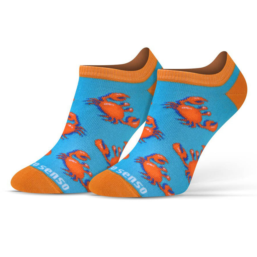 Krab skarpety stopki unisex 90% bawełna Finest Cotton Sesto Senso – styl i wygoda