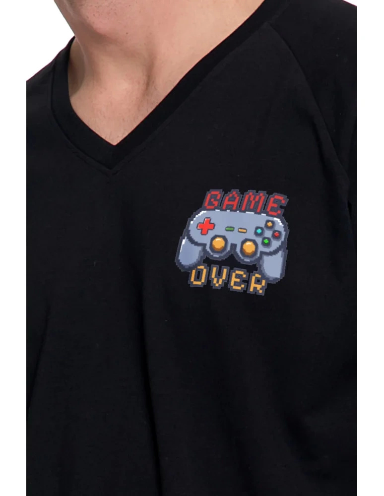 Piżama męska z długim rękawem