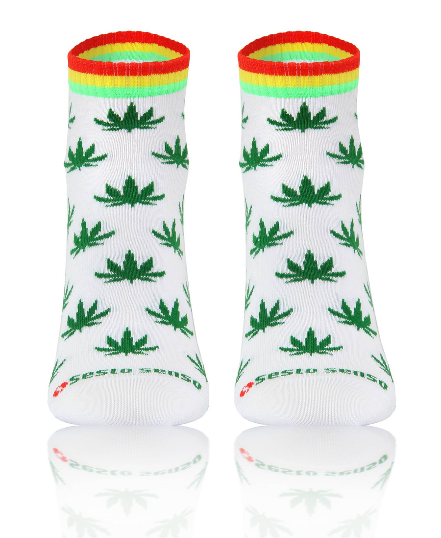 Skarpetki Wzorowane Finest Cotton Krótka