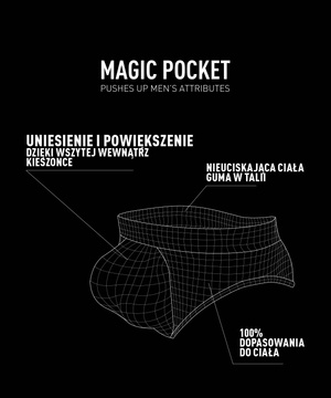 Slipy męskie Magic Pocket
