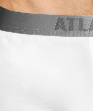 Białe wygodne bokserki męskie 47% modal Atlantic – komfort na co dzień