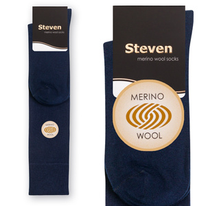 Podkolanówki męskie z wełny merino art. 008