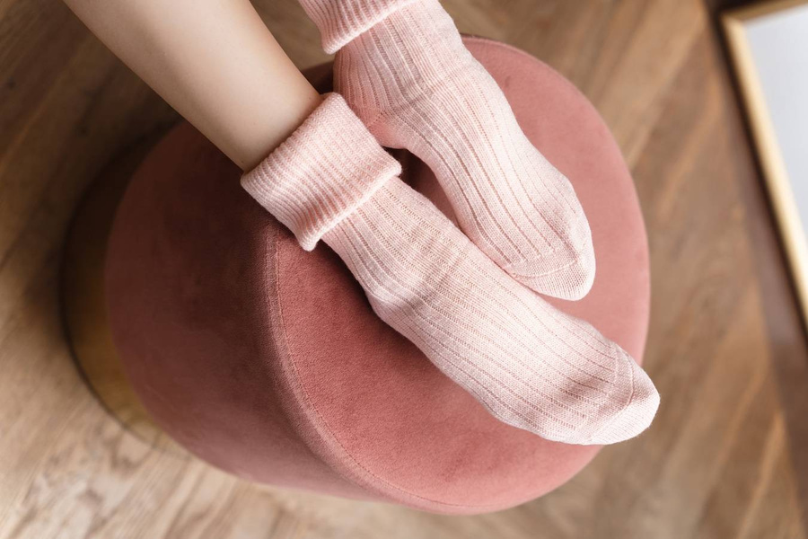 Skarpetki damskie do spania ciepłe art. 067 Steven