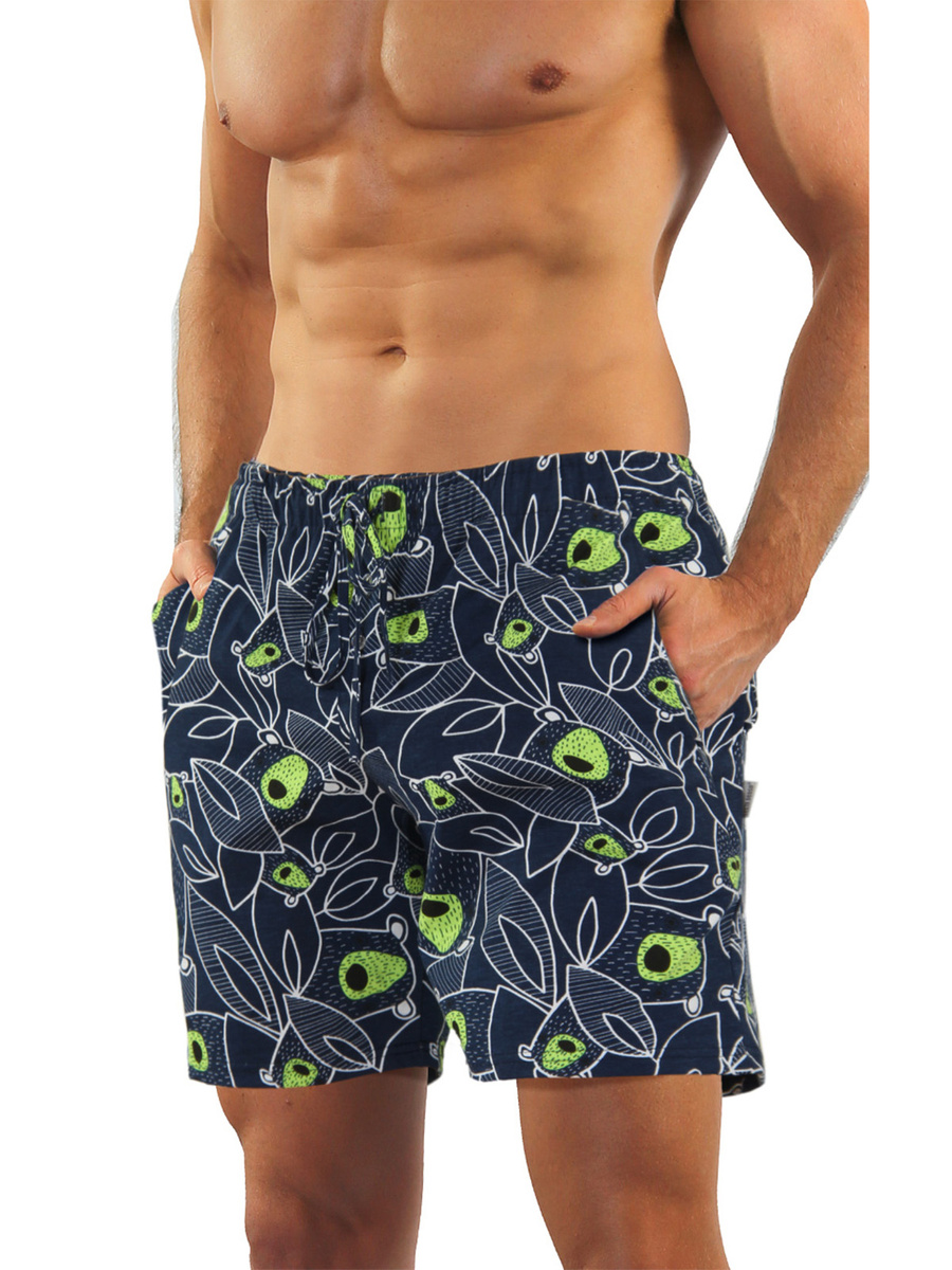 Elegancka piżama męska krótka 100% bawełna Model 2422/22 Sesto Senso – komfortowy sen