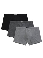 Obcisłe bokserki męskie 3-pack | Atlantic – komfort na co dzień
