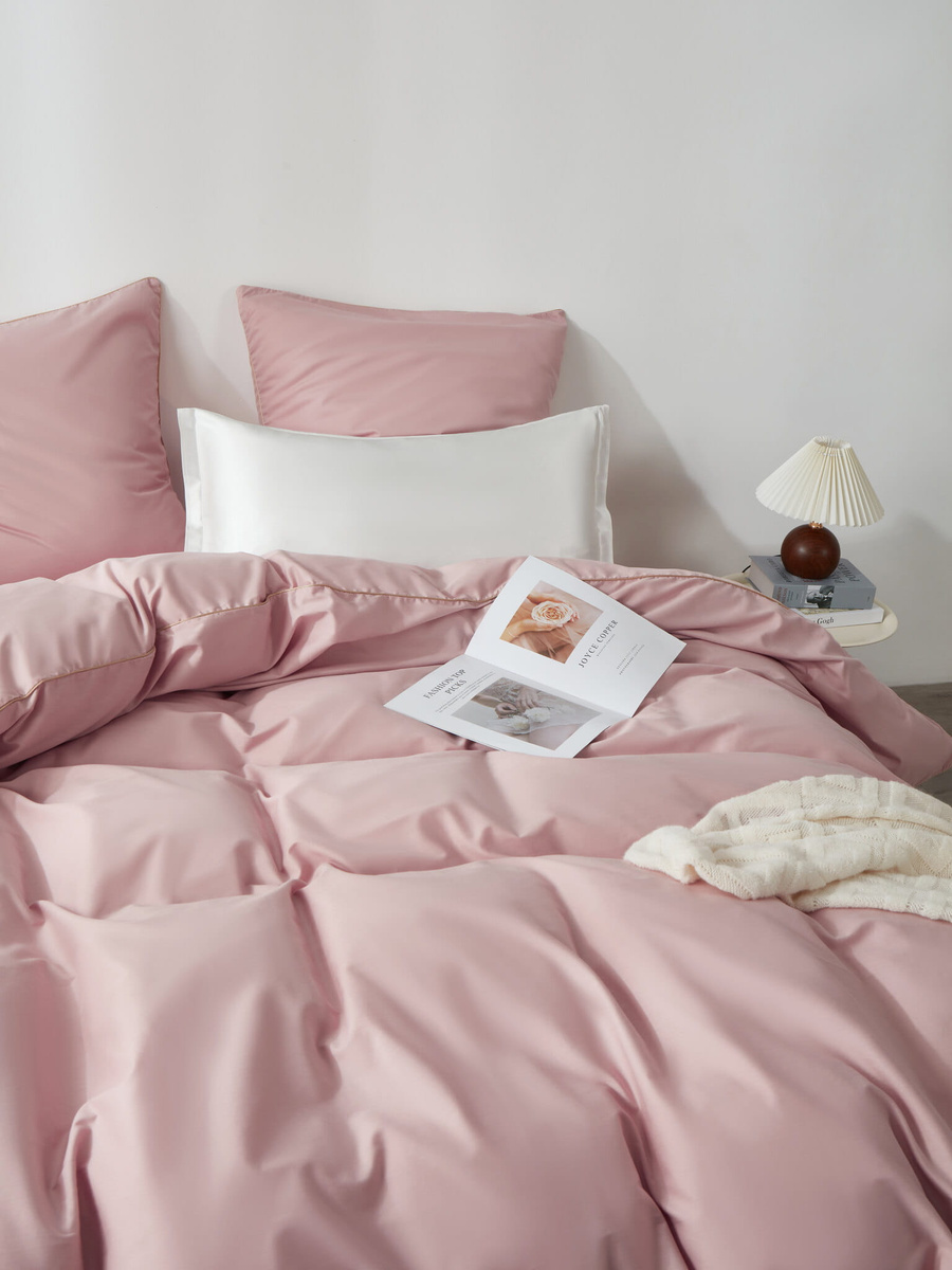 POŚCIEL SATYNA QUEEN PREMIUM PUDER