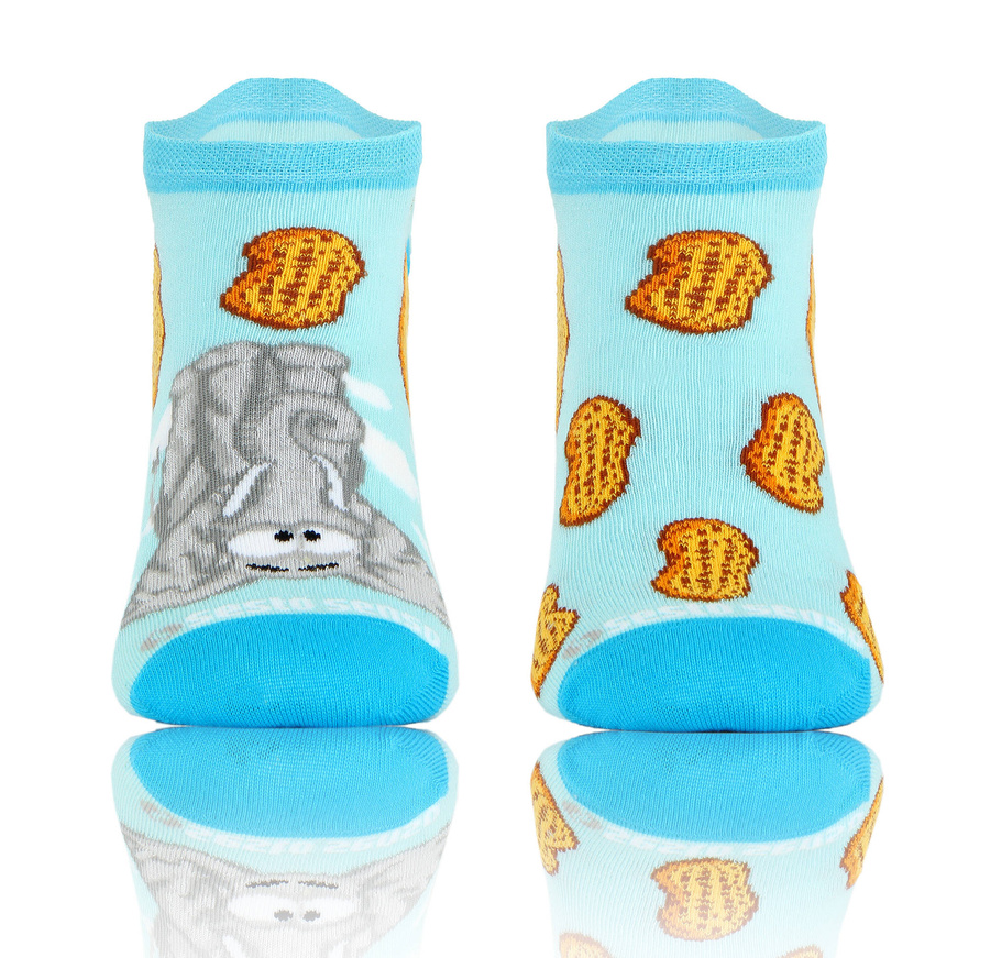 Słoń skarpety stopki unisex 90% bawełna Finest Cotton Sesto Senso – styl i wygoda