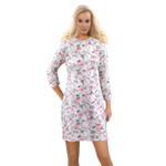 Bawełniana Koszula nocna damska 2164/09 rękaw 3/4