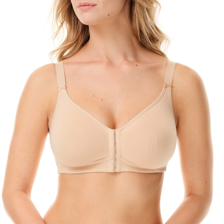 2436 Biustonosz Soft, nudo/cielisty
