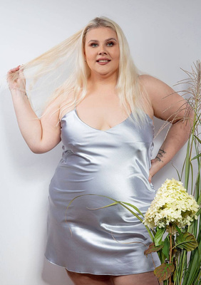 Koszula Nocna damska Satynowa Karen