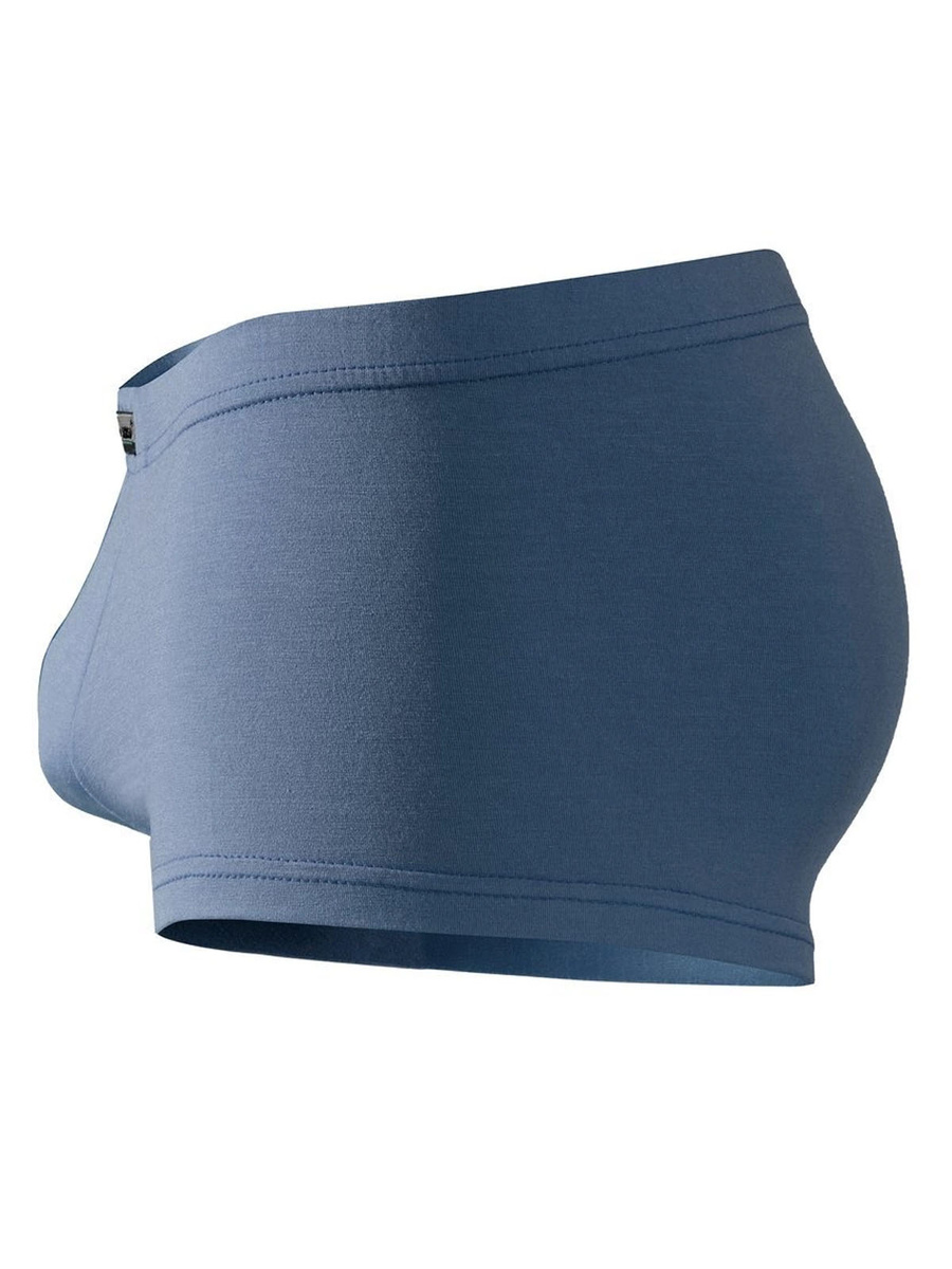 Grafitowe seksowne mini bokserki męskie 93% mikromodal BM06 Sesto Senso – odważny styl