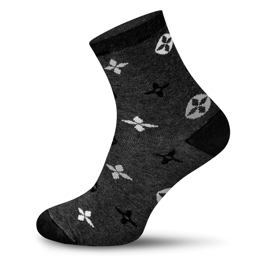 Skarpetki Damskie Bawełniane Wzorowane