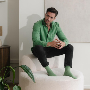 Skarpety Męskie garniturowe cienkie gładkie Art. 056