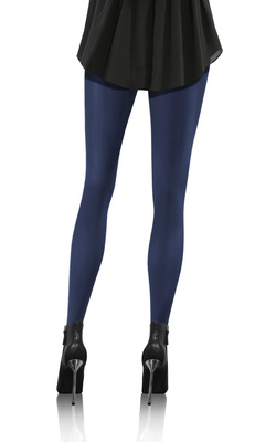 2x Kolorowe rajstopy kryjące z microfibry Hiver 40DEN