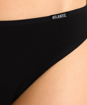 Białe figi damskie z bawełny 95% elastan 5% Atlantic – komfort i elastyczność.