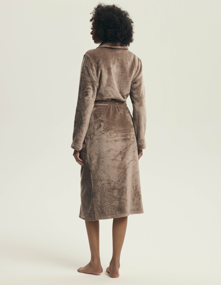 Szlafrok Damski Dextra 43595 Coffee