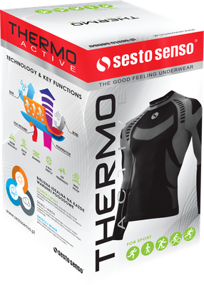 Koszulka Męska Termoaktywna z Długim Rękawem P983