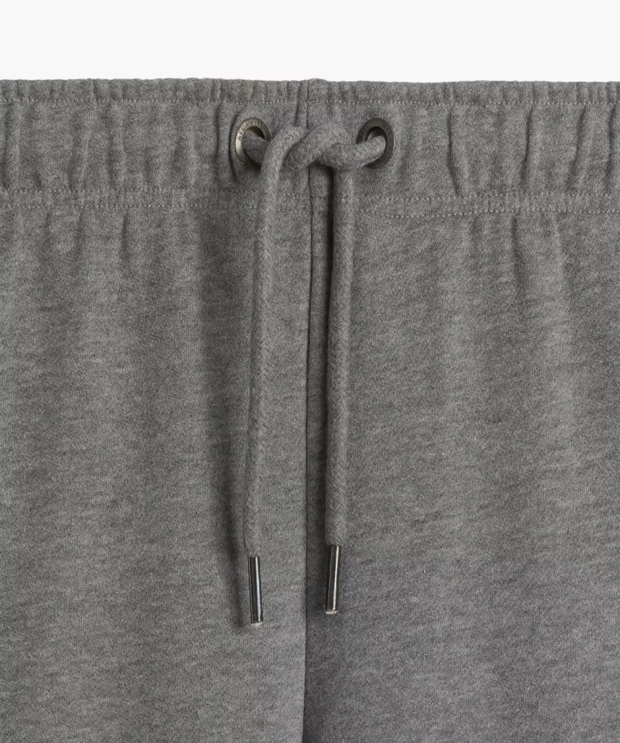 Szare elastyczne spodnie dresowe męskie 65% bawełna model HMB-001 Atlantic – wygoda na co dzień