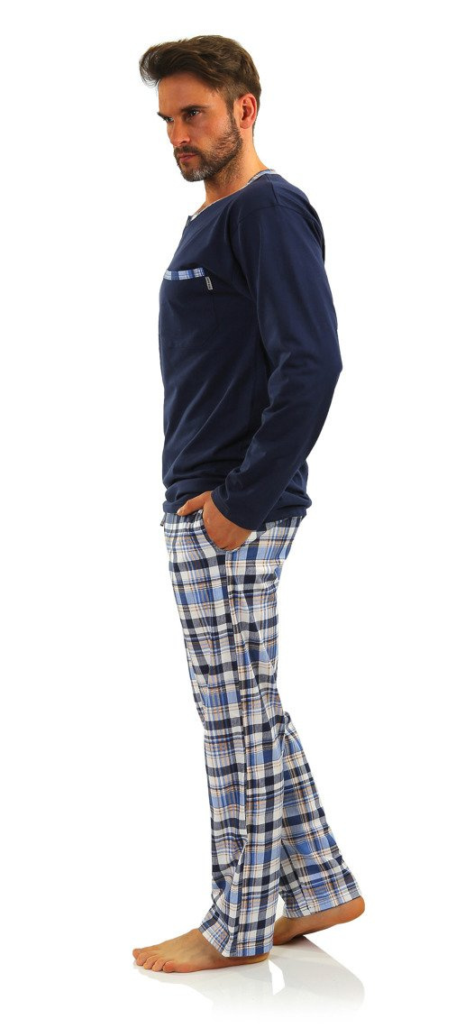 Piżama Męska Długi Rękaw