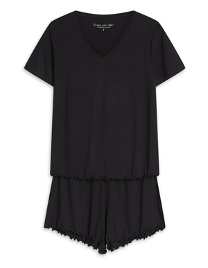 Damska piżama Noves 43022 czarna