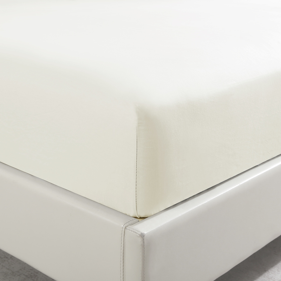 PRZEŚCIERADŁO SATYNA BIAŁY