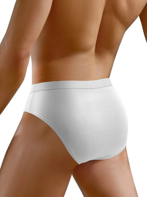 Gładkie slipy męskie 3-pak 95% mikromodal SM03 Sesto Senso – komfort i elegancja