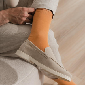 Skarpety Męskie garniturowe cienkie gładkie Art. 056