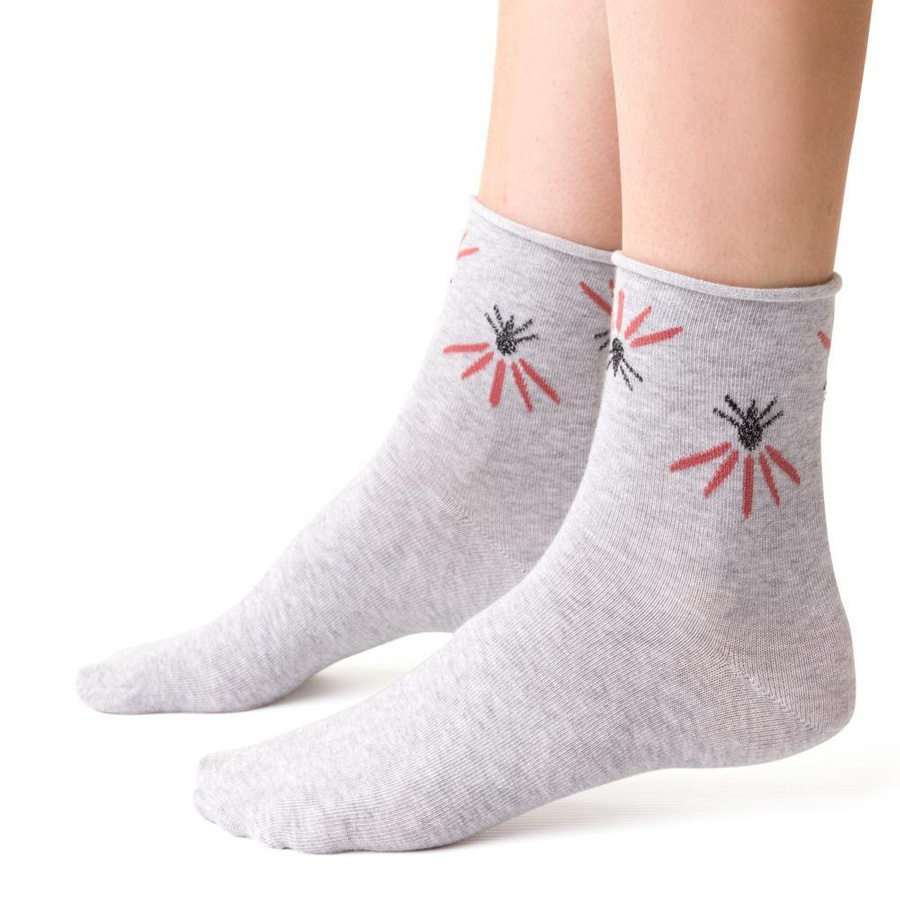 Skarpetki damskie ze wzorem art. 099 Steven